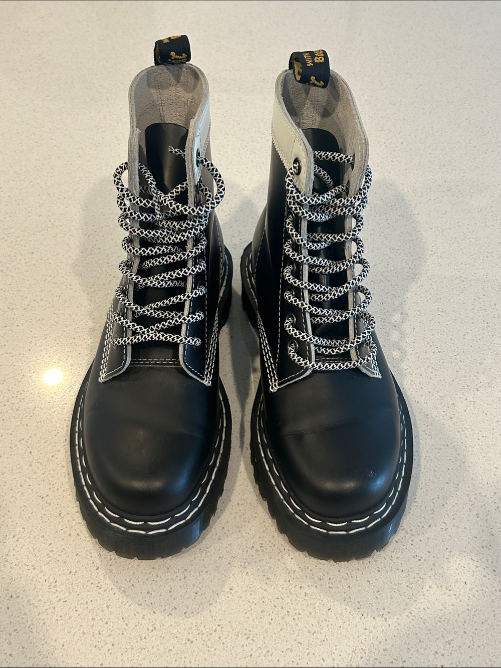 Dr Martens Black Lace-Up Boots - Women's